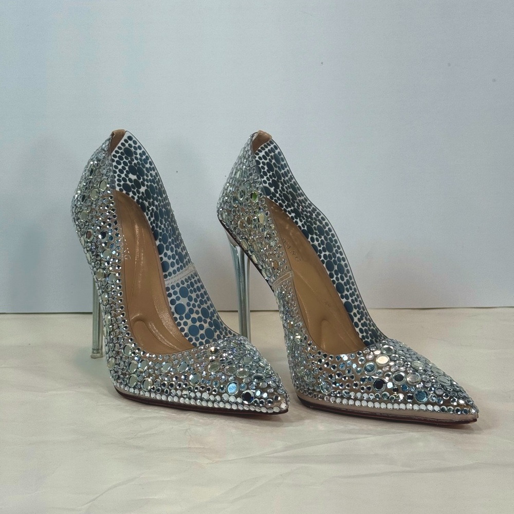 Azalea Wang Rhinestone Heels